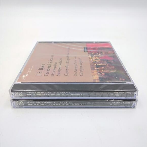 Johan Sebastian Bach Orchestral Suites CD Lot 1 2 3 4 New Sealed Classical Music - Picture 3 of 3